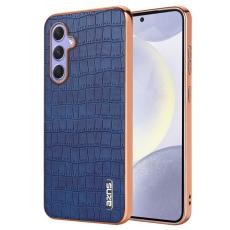 AZNS - AZNS Samsung Galaxy S23 FE Fodral KonstL&auml;der - Bl&aring;