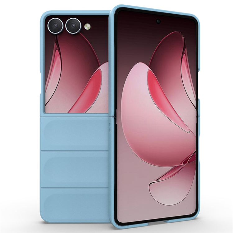 Galaxy Z Flip7 Mobilskal Anti-Drop TPU Rugged - Babyblå | 2353 | AlltMobil