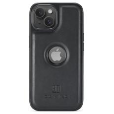 DG.MING - DG.MING Mobilskal till iPhone 14 Plus Anti-Fall L&auml;der PC+TPU Svart