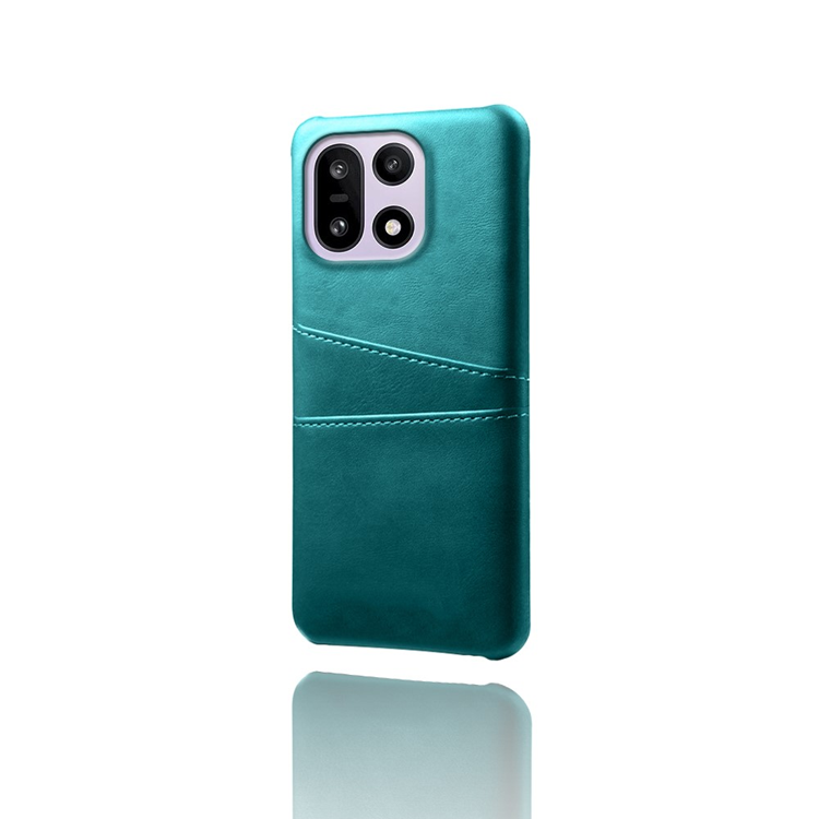 OnePlus 15 5G Mobilskal Korthållare Dual PU Läder - Grön (Grön) | 2353 | AlltMobil