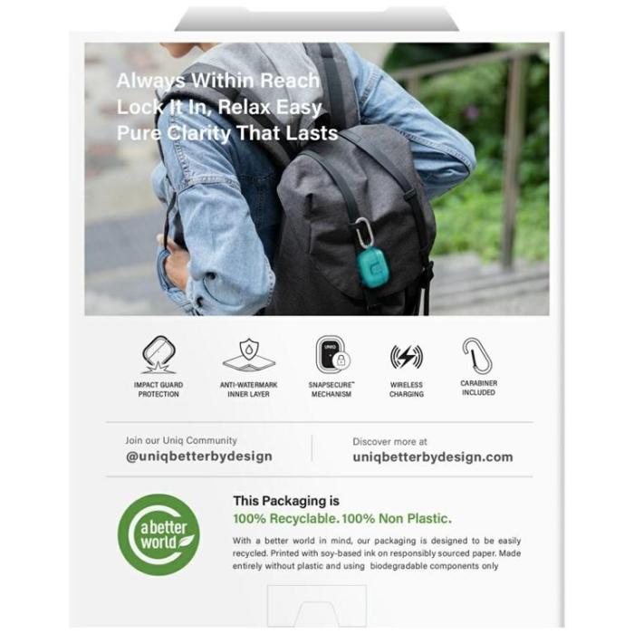 UNIQ - UNIQ AirPods Pro 3 Skal Glase Pro Lock