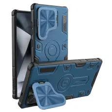 Nillkin - NILLKIN Camshield Armor Prop Mobilskal f&ouml;r Samsung Galaxy S25 Ultra - Bl&aring;