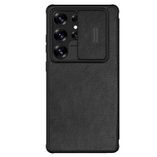 Nillkin - NILLKIN Qin Pro Series Mobilskal till Samsung Galaxy S25 Ultra - Svart