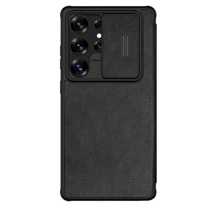 Nillkin - NILLKIN Qin Pro Series Mobilskal till Samsung Galaxy S25 Ultra - Svart
