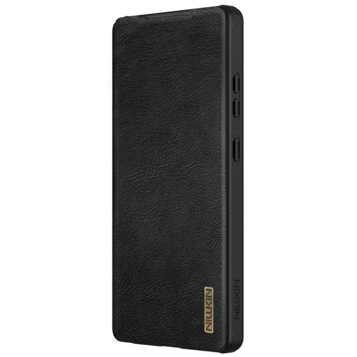 Nillkin - NILLKIN Qin Pro Series Mobilskal till Samsung Galaxy S25 Ultra - Svart