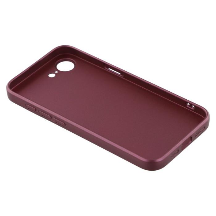X-Level - X-LEVEL Guardian Series Mobilskal till iPhone 16e Soft TPU Vinröd