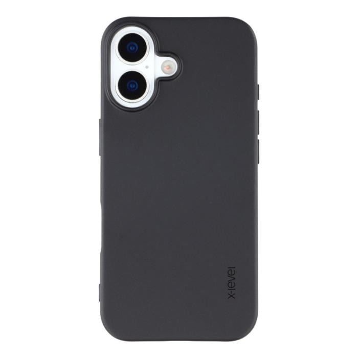 X-Level - X-LEVEL Guardian Series Mobilskal till iPhone 17 Soft TPU Svart
