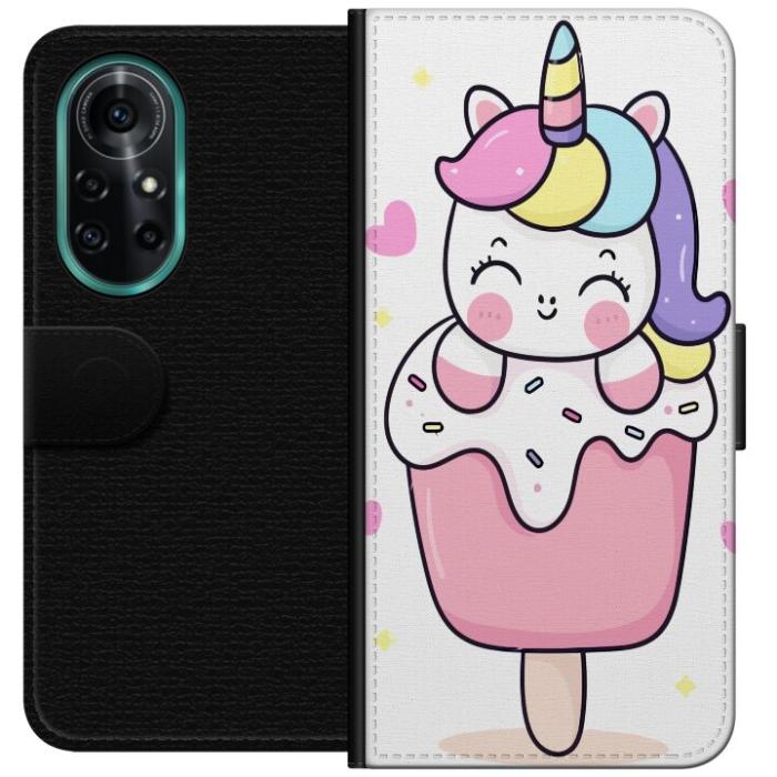 iSecrets - Plånboksfodral till Huawei nova 8 Pro med Glad enhörning