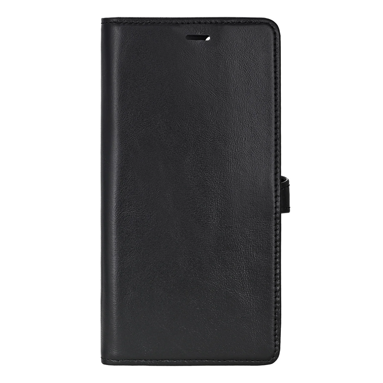Buffalo Galaxy S25 Ultra Plånboksfodral Läder 3 Kort 2in1 - Svart