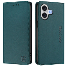 RINACASIS - RINACASIS iPhone 17 Plånboksfodral RC01 RFID - Mörkgrön