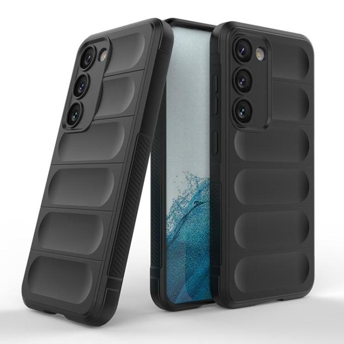 OEM - Galaxy S23 Plus Skal Magic Shield Flexible Armored - Svart