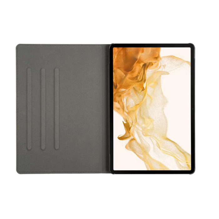 UTGATT1 - Galaxy Tab S8 Plus 12.4 Fodral Folio - Svart