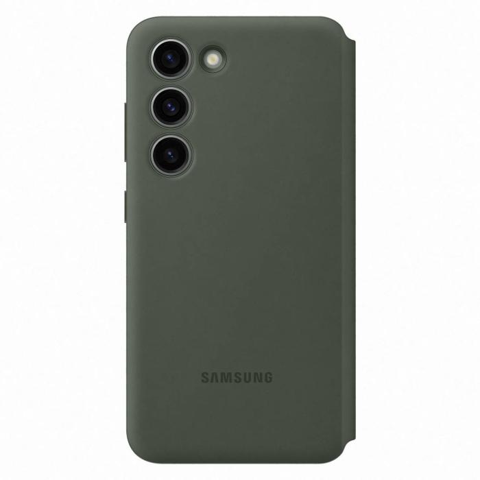 Samsung - Samsung Galaxy S23 Plånboksfodral Smart View - Kaki