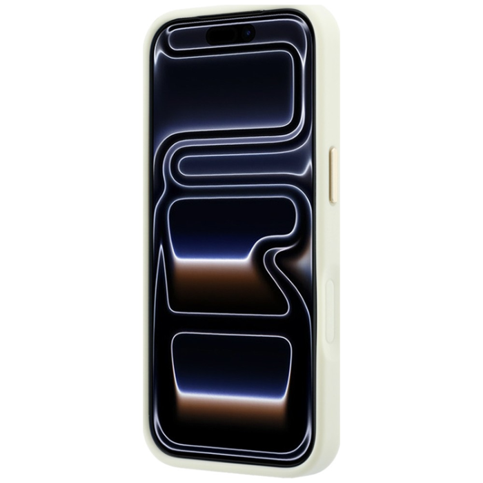 Guess - Guess Mobilskal För iPhone 18 Pro/17 Pro Magsafe Stripe Peony 4G Logo
