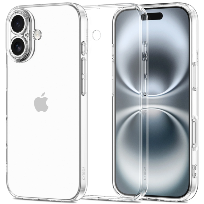 Tech-Protect - Tech-Protect iPhone 17 Mobilskal Flexair - Clear
