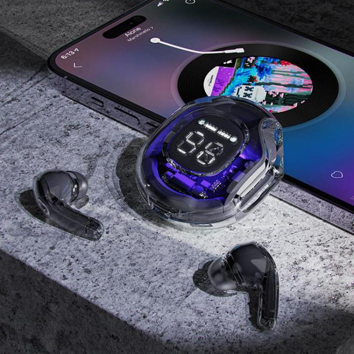 Acefast - Acefast In-ear Trådlösa Hörlurar TWS Bluetooth - Rosa
