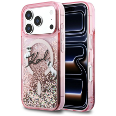 KARL LAGERFELD - Karl Lagerfeld iPhone 17 Pro Mobilskal Magsafe Liquid Glitter