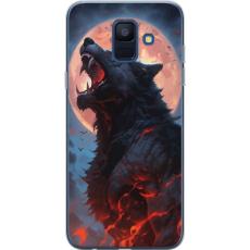 iSecrets - Mobilskal till Samsung Galaxy A6 (2018) med Ylande varg