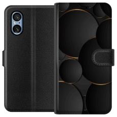 iSecrets - Pl&aring;nboksfodral till Sony Xperia 5 V med Lyxig Cirklar