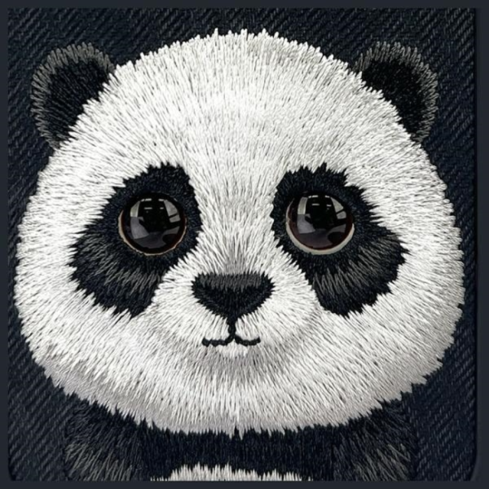 NIMMY - Nimmy iPhone 15 Mobilskal Big Eyed Pet 2.0 Panda - Svart