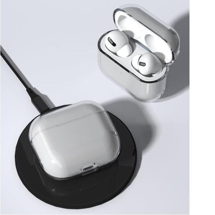 OEM - AirPods 1/2 Skal Hörlurar Hard - Transparent