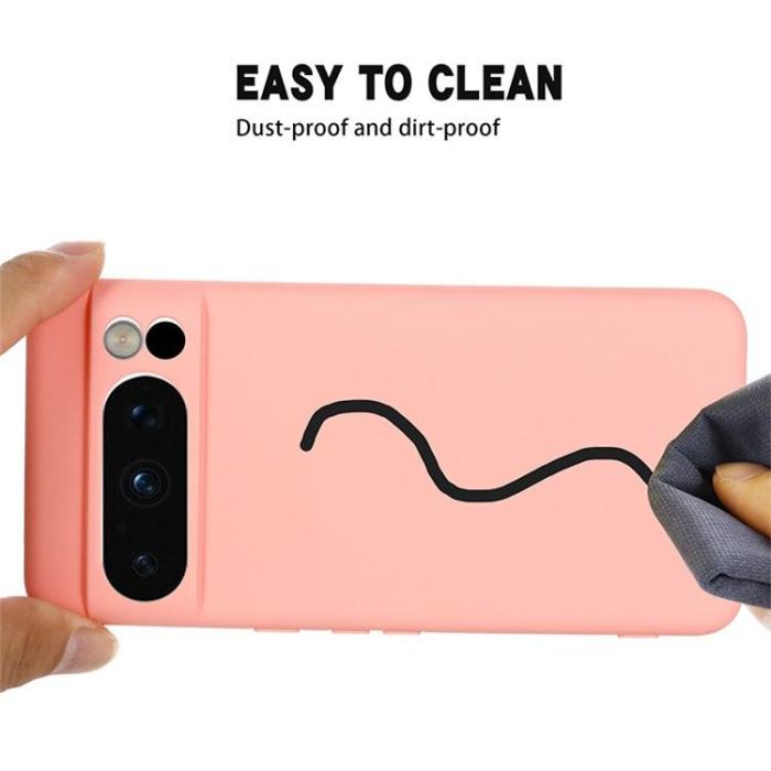 OEM - Google Pixel 8 Pro Mobilskal Liquid Silikon - Rosa