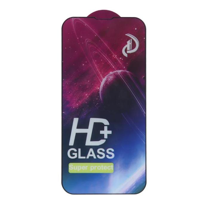 OEM - iPhone 16 Pro Max Härdat Glas Skärmskydd 9D - Svart