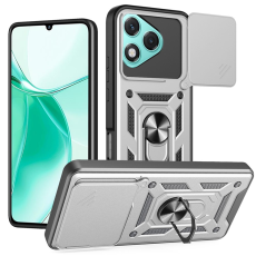 A-One Brand - Honor 400 Lite 5G Mobilskal Kickstand - Silver