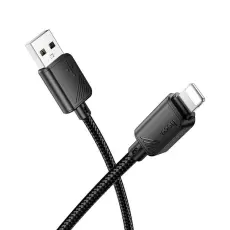 Hoco - HOCO USB-A - Lightning 2.4A Kabel 1m X113 - Svart