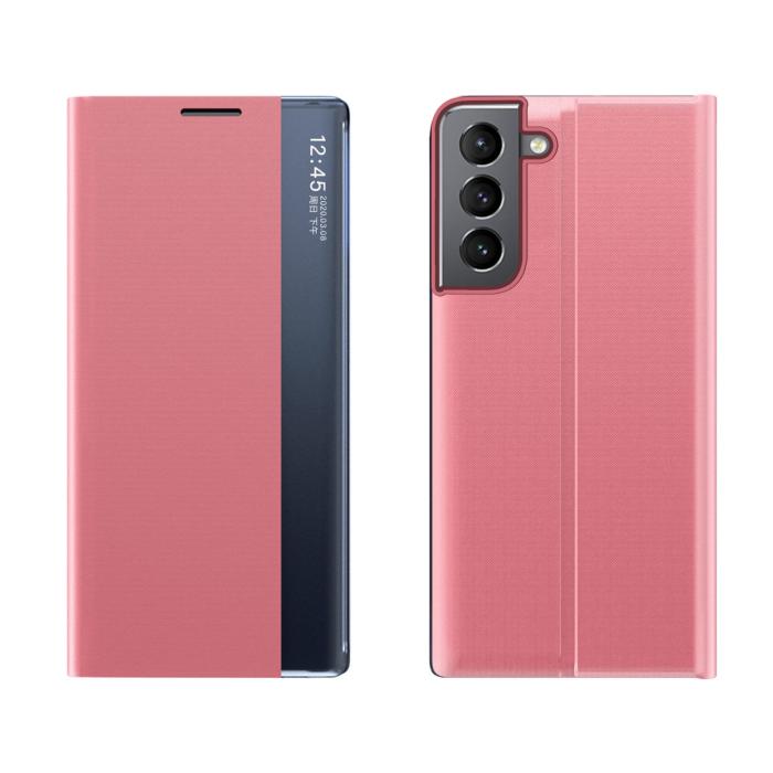 OEM - Galaxy S23 Plus Fodral Sleep Flip - Rosa