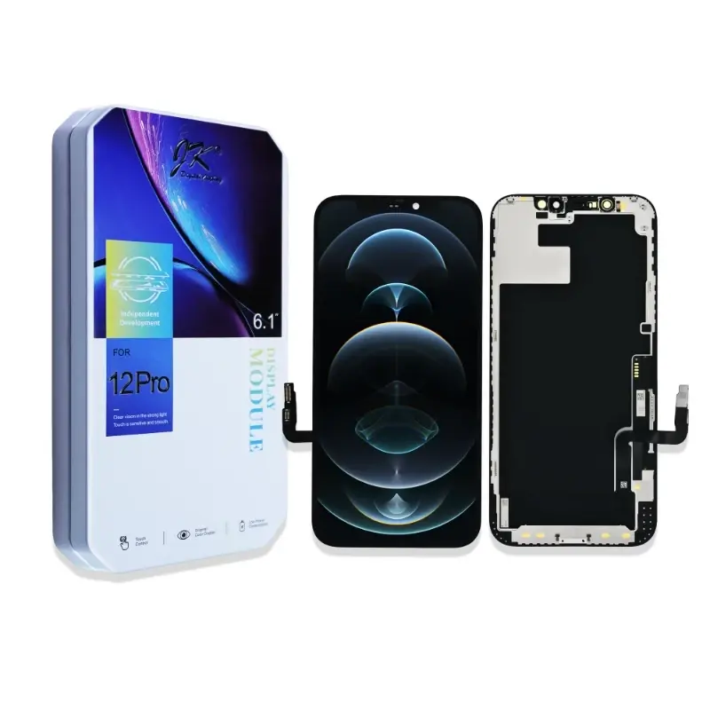 JK LCD Touchscreen (In-cell FHD), For iPhone 12 & iPhone 12 Pro