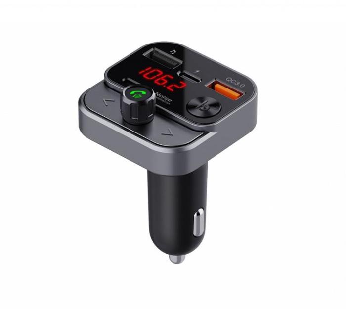 OEM - FM MP3-Sändare Bluetooth 5.0 + USB-A/Typ C 30W ART FM-84B