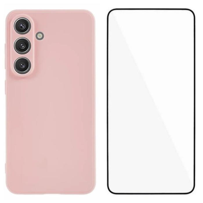 WANLONFENG - WANLONFENG Mobilskal till Samsung Galaxy S26 TPU ZB Series - Rosa