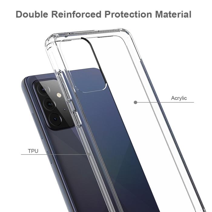 OEM - Acrylic Skal Samsung Galaxy A72 - Clear