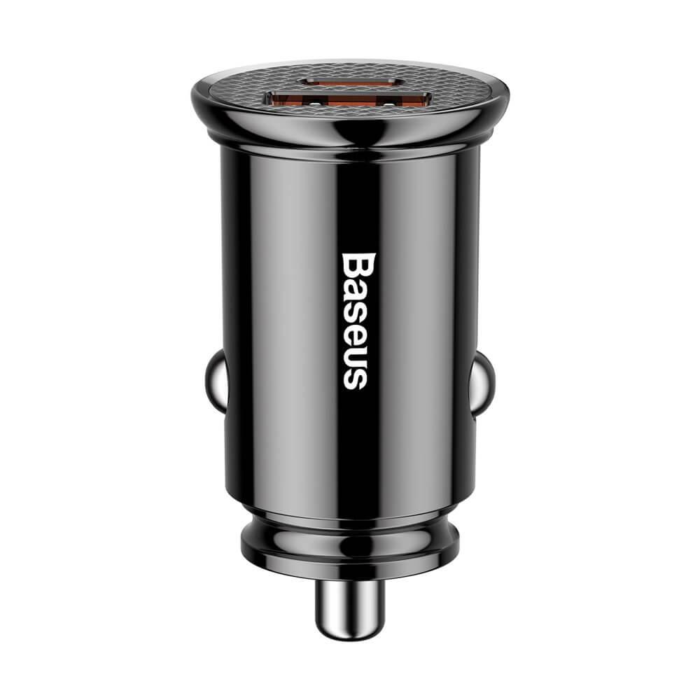 Baseus Universal Smart Billaddare USB 4.0 USB-C PD 3.0 SCP Svart | 505295 | AlltMobil