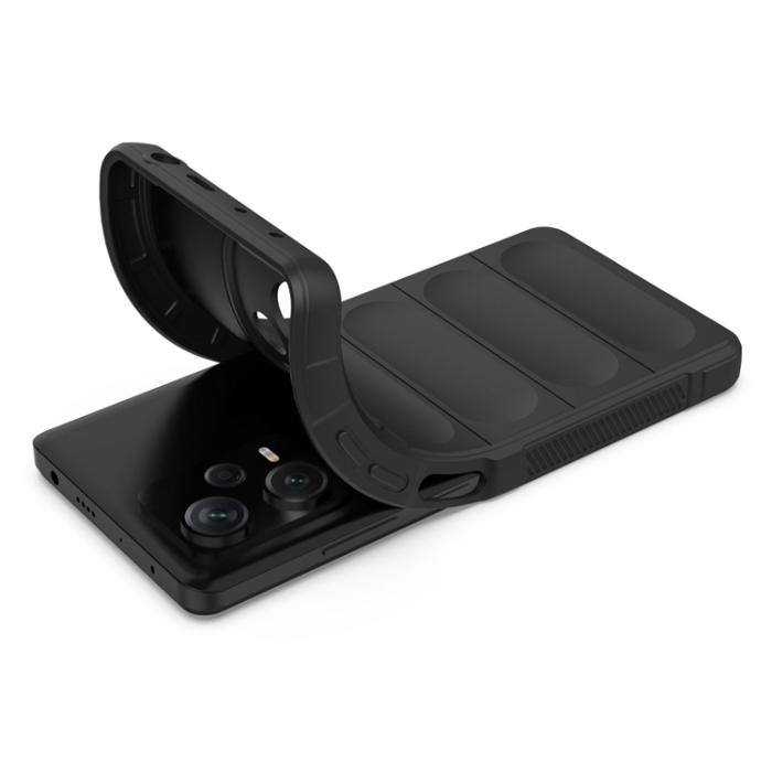 OEM - Xiaomi Redmi Note 12 Pro Plus Mobilskal Magic Shield - Svart