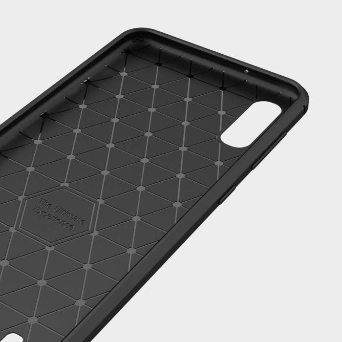 UTGATT5 - Tech-Protect Tpucarbon Galaxy A50 / A30S Svart