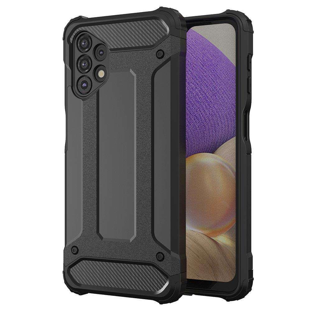 Galaxy A73 Skal Hybrid Armor Tough Rugged - Svart | 2353 | AlltMobil