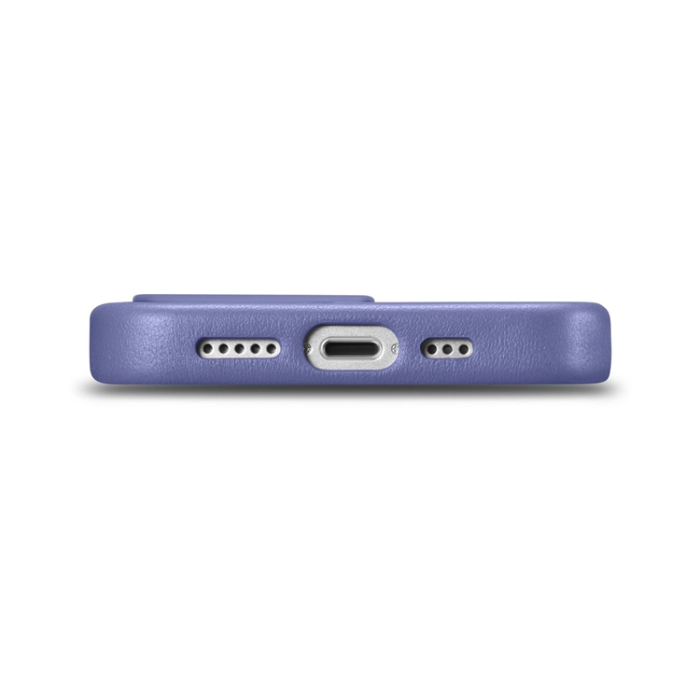 ICARER - iCarer iPhone 14 Pro Mobilskal Magsafe CE Läder - Blå