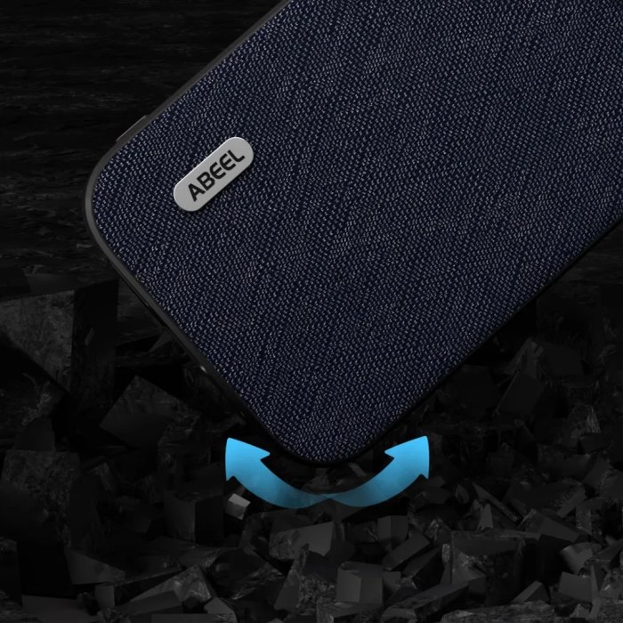 ABEEL - ABEEL iPhone 15 Plus Mobilskal - Blå