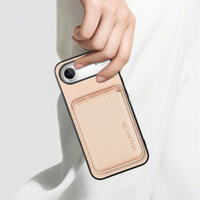 A-One Brand - iPhone Air Mobilskal Detachable Korthållare - Khaki