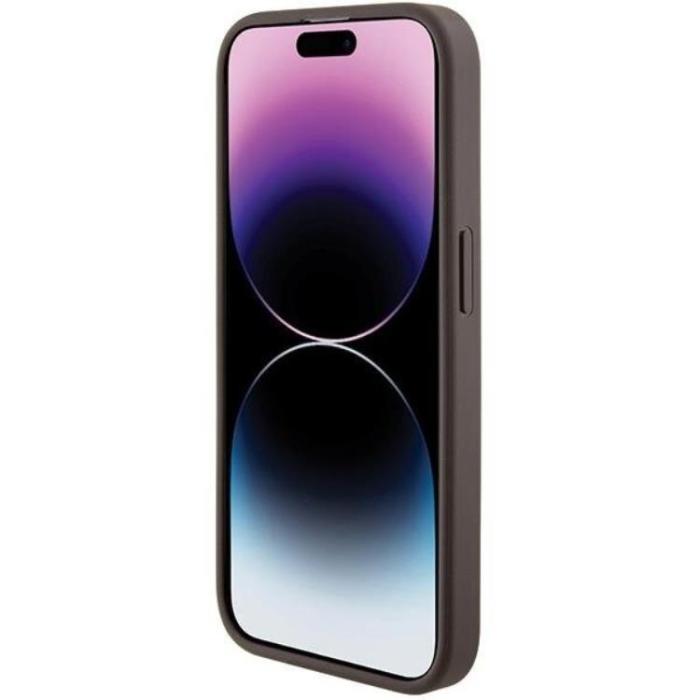 Guess - Guess iPhone 15 Pro Max Mobilskal Grip Stand Triangle Strass