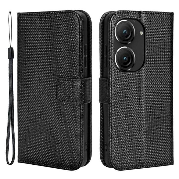 A-One Brand - Asus Zenfone 9 Plånboksfodral Flip - Svart
