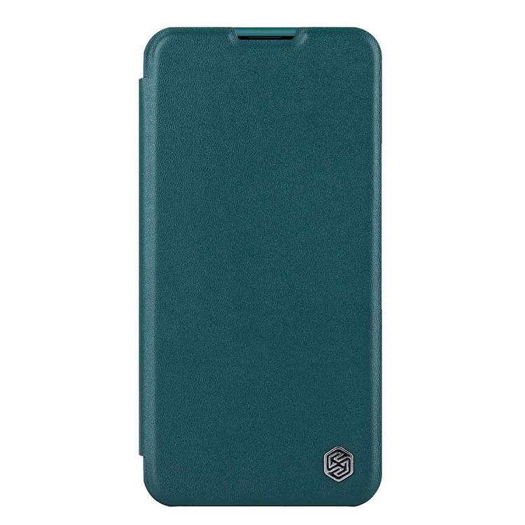 Nillkin iPhone 14 Plus Plånboksfodral QinPro Läder Plain - Exuberant Grön | 2353 | AlltMobil