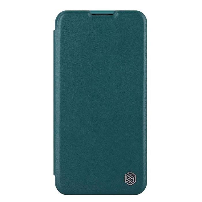 Nillkin - Nillkin iPhone 14 Plus Plånboksfodral QinPro Läder Plain - Exuberant Grön