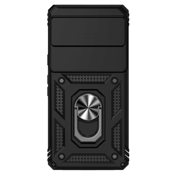 A-One Brand - Google Pixel 7A Mobilskal Ringhållare Hybrid - Svart