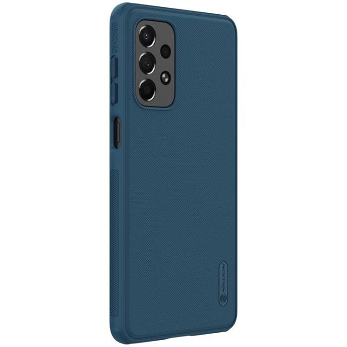 Nillkin - Nillkin Galaxy A73 Skal Super Frosted Sheild Pro - Blå