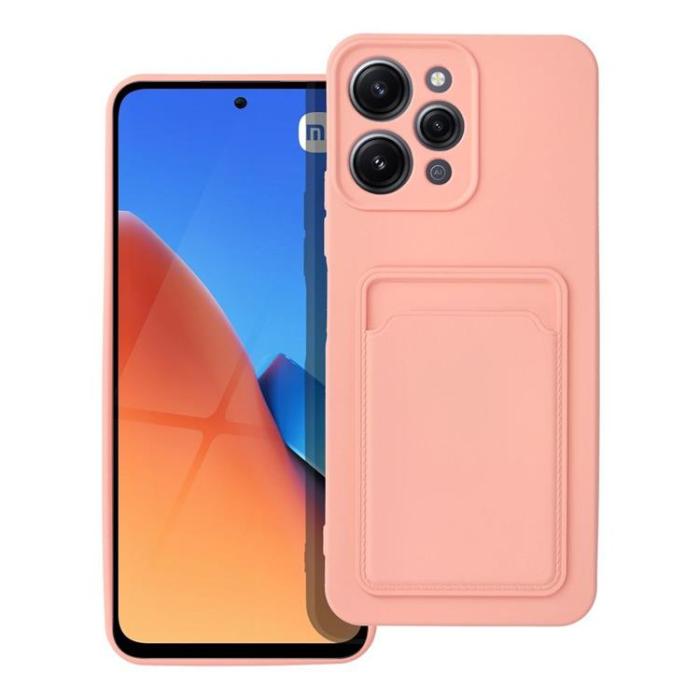 OEM - Xiaomi Redmi 12 Korthållare Mobilskal - Rosa