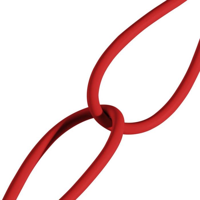 BASEUS - Baseus snabbaddning USB-A till Lightning kabel 1m - Röd