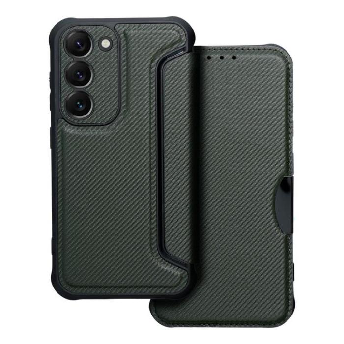 OEM - Galaxy S23 Plus Fodral Razor Book - Grön